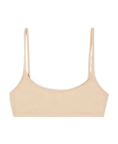 Loro Piana Suspender Top Bikini In Nude