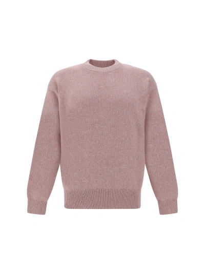 Loro Piana Sweater In Amarant Rose Melange