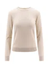 Loro Piana Neo Piuma Cashmere Sweater In Beige