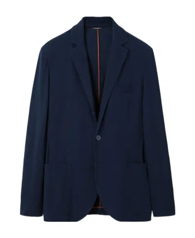 Loro Piana Sweater Single-breasted Suit Jacket In Black