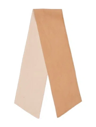 Pre-owned Loro Piana Syra Scarf Dickey Cashmere Scarf W/ Tags In Neutral