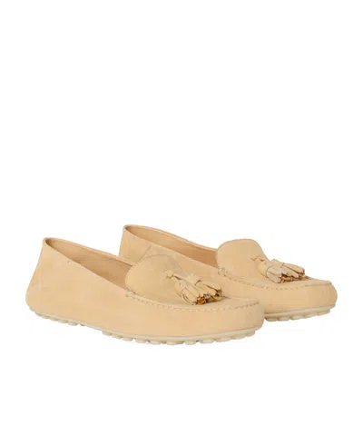 Loro Piana Tassel Detail Loafers In Brown