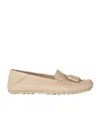 Loro Piana Tassel Mokasin Shoes In Nude