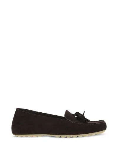 Loro Piana Tassel-detail Loafers In Brown