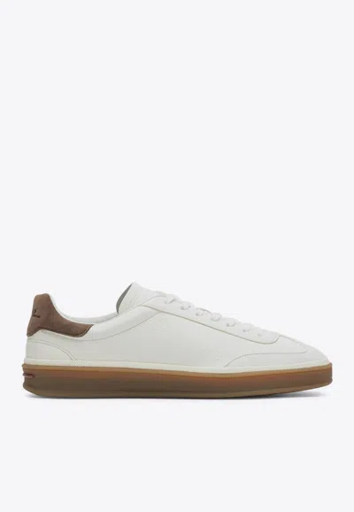 LORO PIANA TENNIS WALK LOW-TOP SNEAKERS