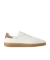 Loro Piana "tennis Walk" Low-top Sneakers In White