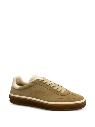 Loro Piana Tennis Walk Sneakers In Brown
