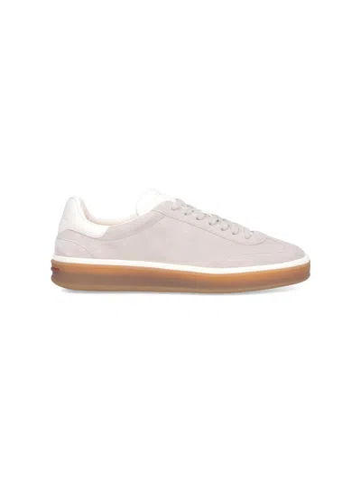 Loro Piana "tennis Walk" Sneakers In White