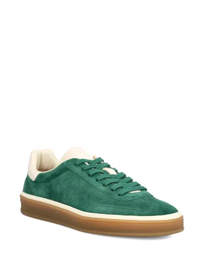 Loro Piana Tennis Walk Suede Sneakers In Multi