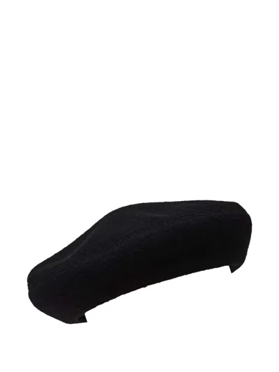 Loro Piana Textured Hat In Black