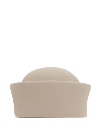 Loro Piana Textured Hat In Neutrals
