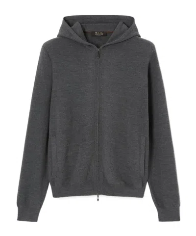 Loro Piana The Gift Of Kings Bomber Jacket In Gray