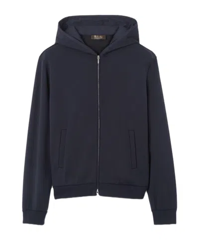 Loro Piana The Gift Of Kings Bomber Jacket In Blue