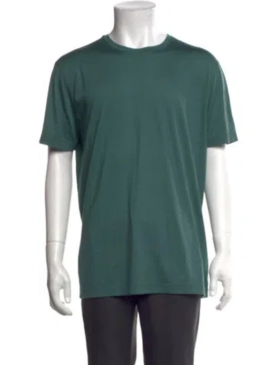 Pre-owned Loro Piana The Gift Of Kings® Kim Virgin Wool T-shirt In Green