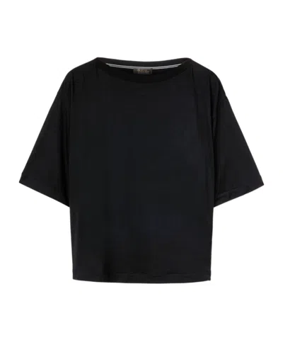 Loro Piana The Gift Of Kings Neo Freshly Cut Wool Sweater In Black