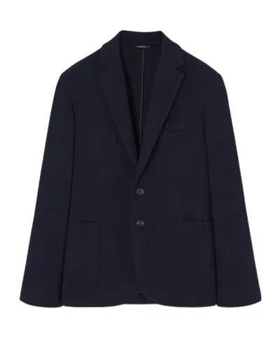 Loro Piana The Gift Of Kings Sweater Jacket In Blue