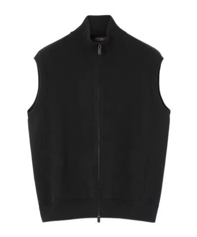 Loro Piana The Gift Of Kings Vest In Black