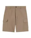 Loro Piana Tooling Bermuda Shorts In Brown