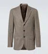 Loro Piana Men's Torino Wool Single-breasted Sport Coat In Brown