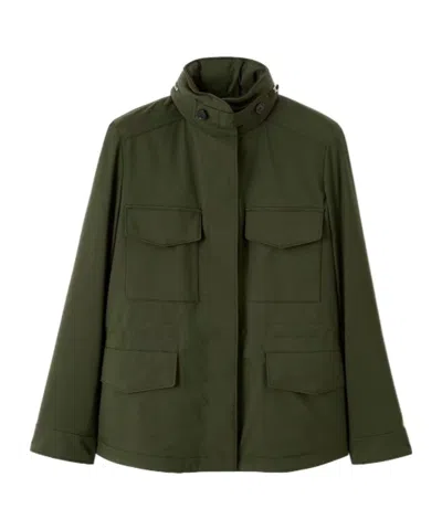 Loro Piana Traveler Mini Field Jacket In Green