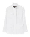 Loro Piana Traveller Casual Jacket In Bright White