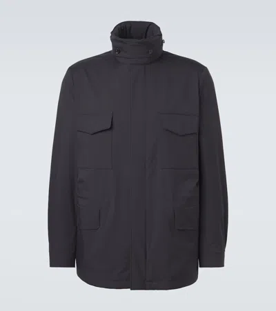 Loro Piana Traveller Field Jacket In Black