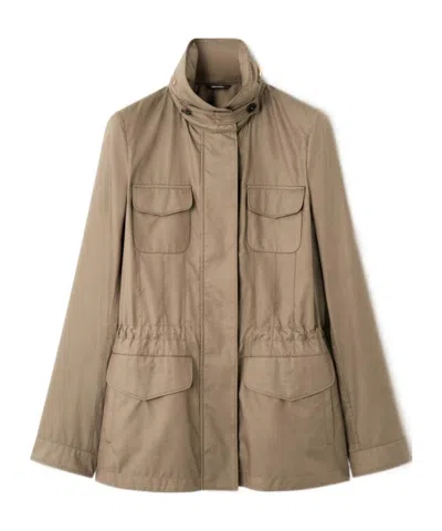 Loro Piana Traveller Field Jacket In Brown
