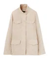Loro Piana Multi-pocket Casual Jacket In Pine Bark