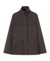 Loro Piana Traveller Mini Field Jacket In Brown