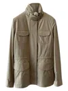 Loro Piana Traveller Mini Field Jacket In Brown