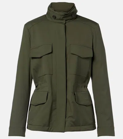 Loro Piana Traveller Mini Field Jacket In Green