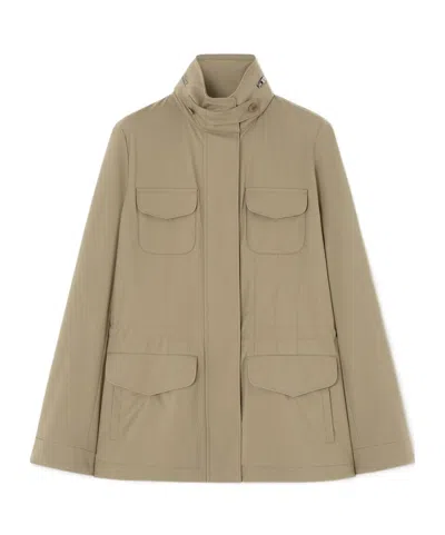 Loro Piana Traveller Mini Field Jacket In Neutral