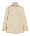 Loro Piana Traveller Mini Field Jacket In Neutral