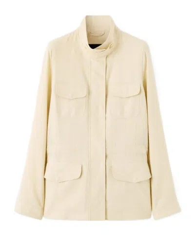 Loro Piana Traveller Mini Field Jacket In Neutral