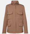 Loro Piana Traveller Technical Jacket In Beige