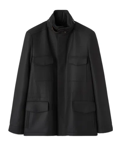 Loro Piana Traveller The Gift Of Kings Jacket In Black