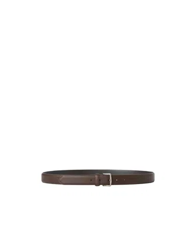 Loro Piana Travis Buckle Belt In Black