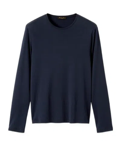 Loro Piana Tremesso T-shirt In Blue