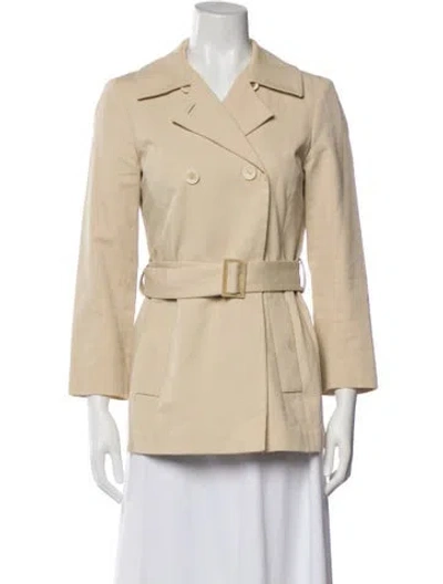 Pre-owned Loro Piana Trench Coat In Neutral