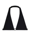 Loro Piana Triangle Bikini In Black