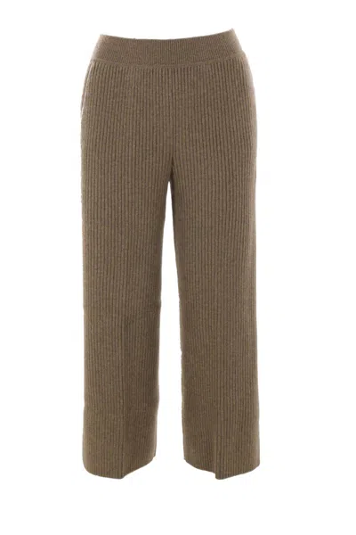 Loro Piana Trousers In Brown