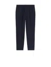 Loro Piana Creased Trousers In Blue