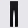 Loro Piana Trousers Blue And Green In Black