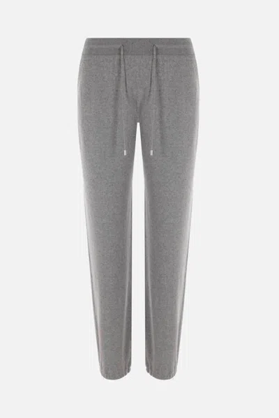 Loro Piana Trousers In Flannel Melange