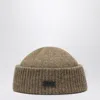 Loro Piana Tundra Mélange Beanie In Cashmere In Brown