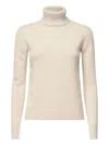 Loro Piana Turtleneck Cashmere Sweater In Neutral