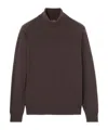 Loro Piana Turtleneck Sweater In Brown