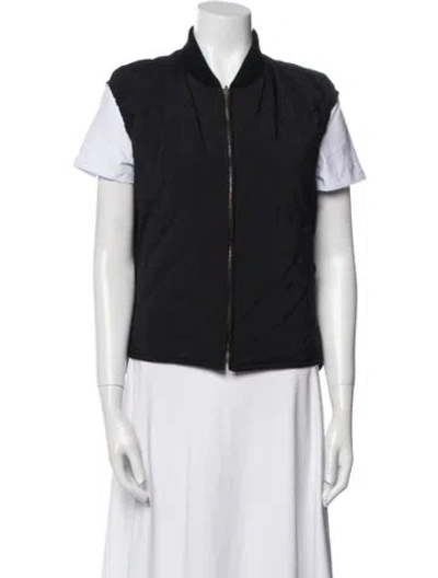 Pre-owned Loro Piana Twenty K Storm System Nylon Vest In Black