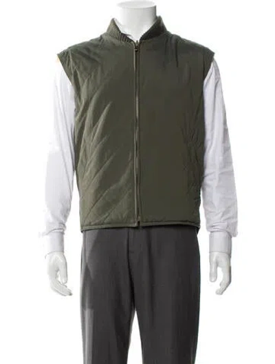 Pre-owned Loro Piana Twenty K Storm System Vest In Green
