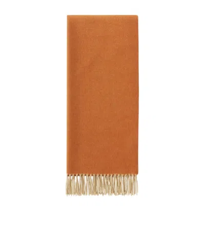 Loro Piana Two-tone Scarf In Autumn Flame Mixed Color/maple Leaf Mixed Color